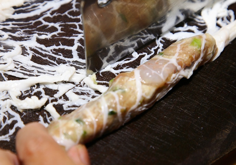 網西 豬腹膜不只餐廳吃的到! 在家也能輕鬆做~ 炸蝦捲&炸蚵捲的完整料理方式與簡單懶人包